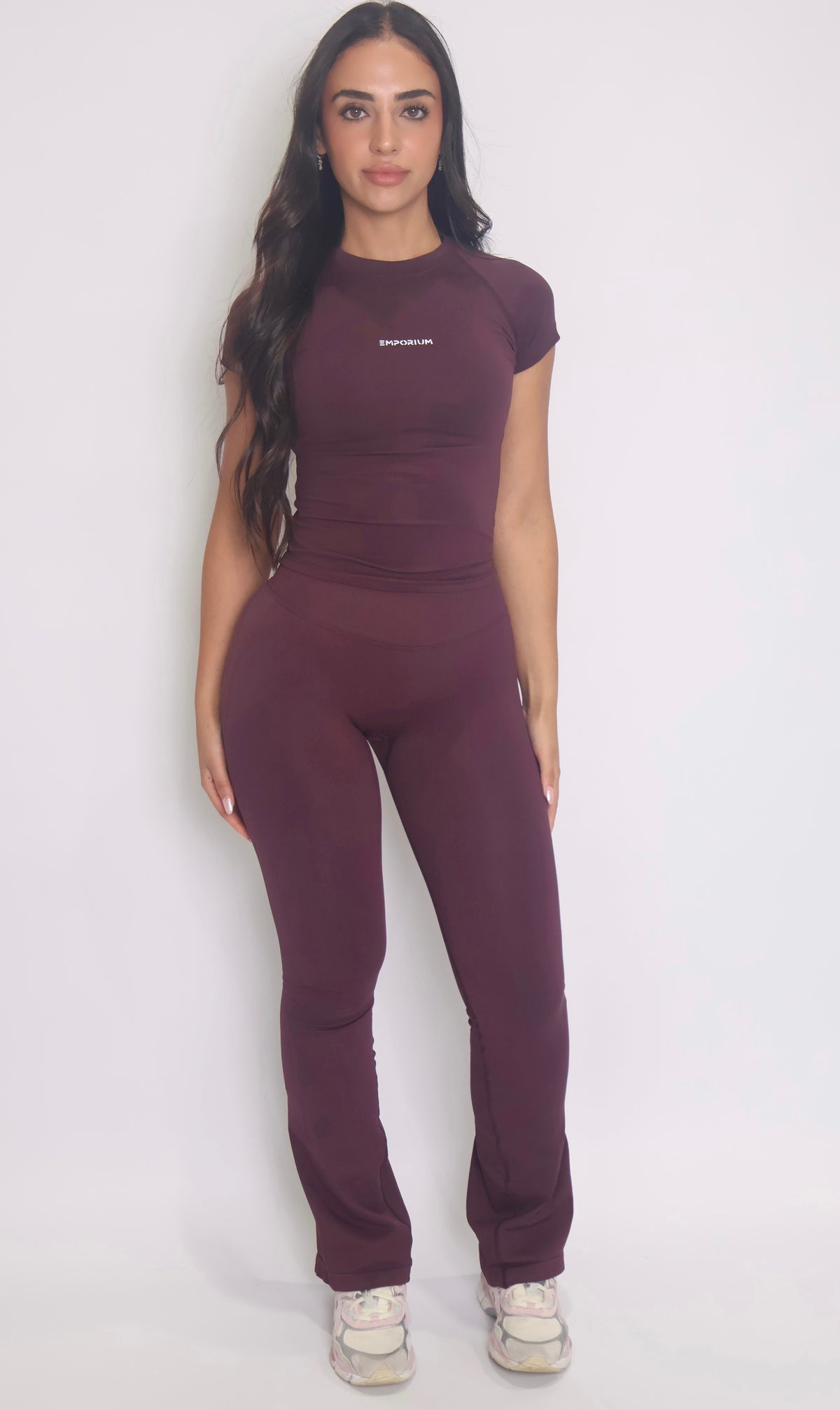 Sculpt Tee - Chocolate