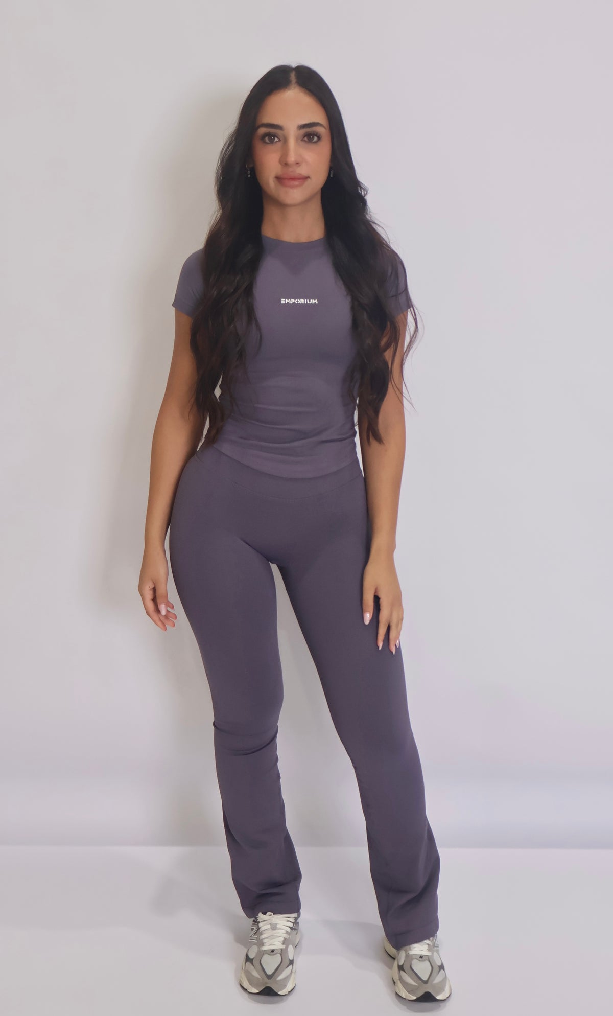 Sculpt Tee - Steel