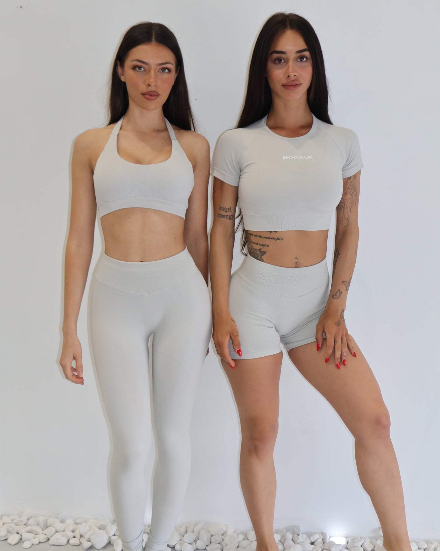 Contour Tee - Feather Grey