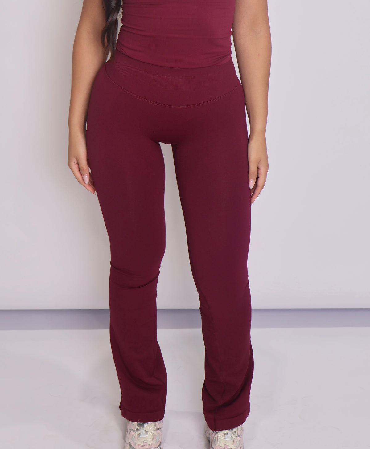 Contour Flares - Burgundy